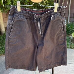 Vans Shorts Kids Black Size Medium (7-9 yrs)  Black Casual Drawstring